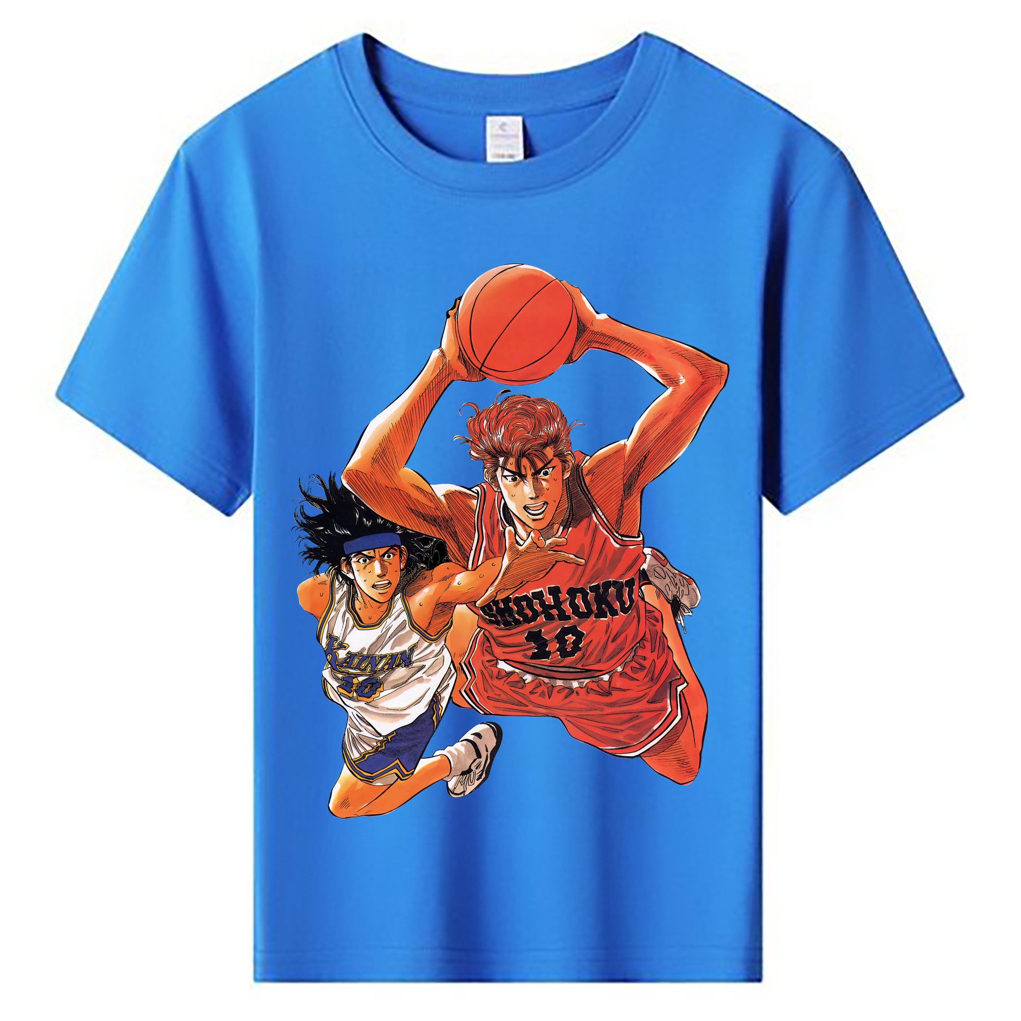 （画像用） SLAM DUNK／スラムダンク 綿100％キッズTシャツ（フロントプリント）